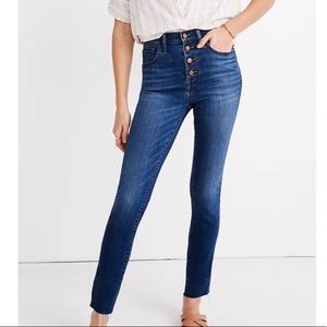 Madewell 10” High Riser Skinny Jeans